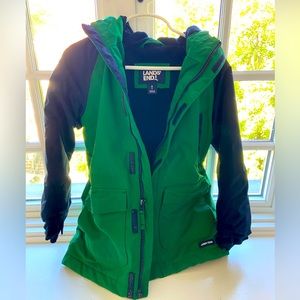 Lands End Squall Fleece-lined Waterproof Winter Coat - Boys Small